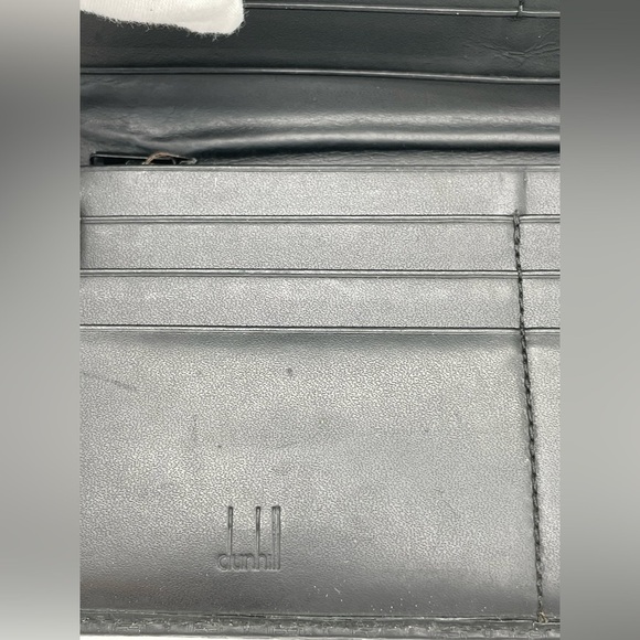Dunhill Black Continental Long Wallet - Picture 4 of 13
